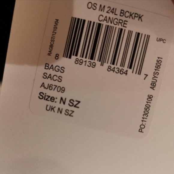 Nwt Reebok 24L Backpack ONE Series Medium - Picture 5 of 5